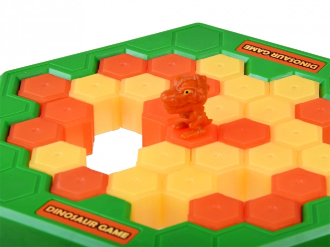 Sauvez le dinosaure - jeu en nid d'abeille