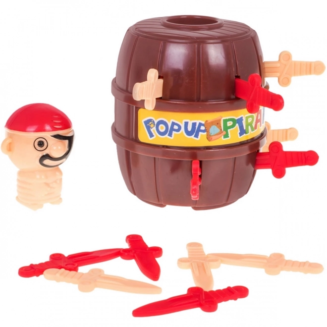 Woopie jeu d'adresse Pirate Sauteur Fou hors du tonneau