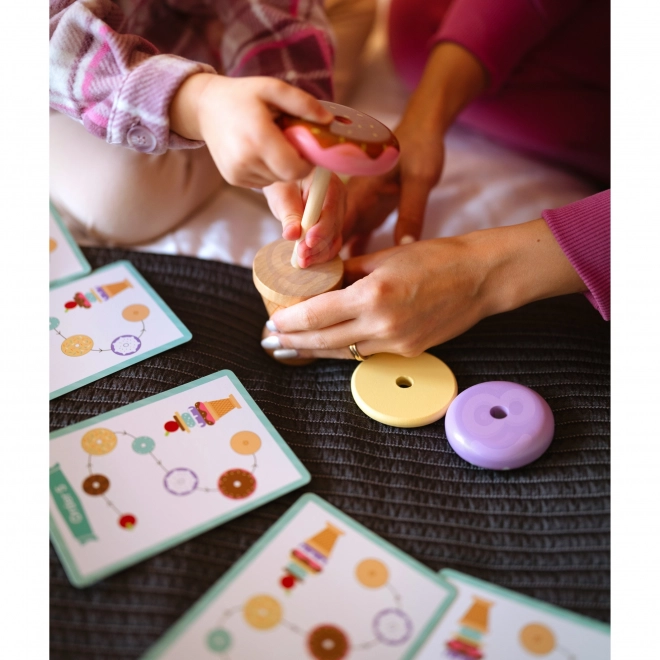 Crèmes glacées en bois Woopie Green pâtisserie Montessori