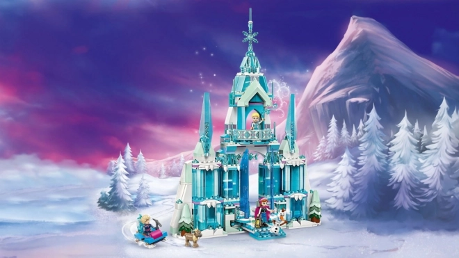 LEGO Disney Princess 43244 Palais de Glace d'Elsa