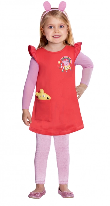 Costume Peppa Pig pour enfants 4-6 ans