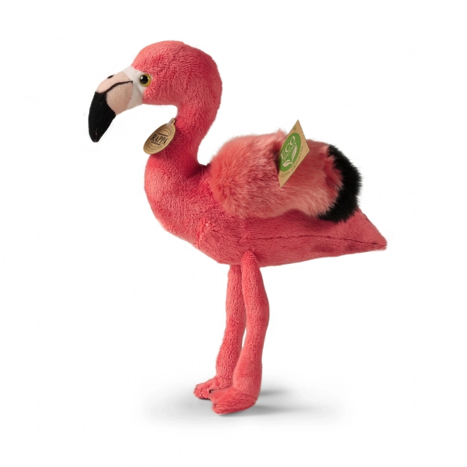 Flamant en peluche éco-responsable 23 cm