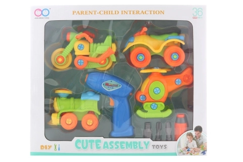 Ensemble de vissage Véhicules pour enfants