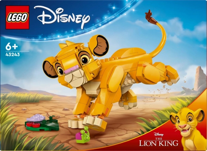 LEGO Disney 43243 Jeune Lion Simba du Roi Lion