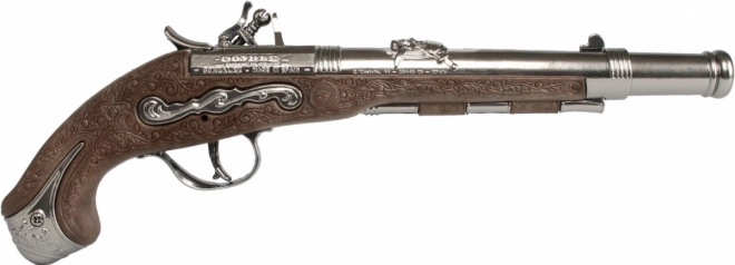 Pistolet pirate en métal Gonhera
