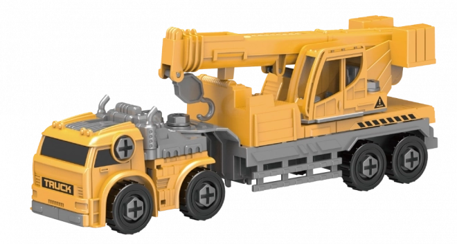 Camion grue transformable - robot
