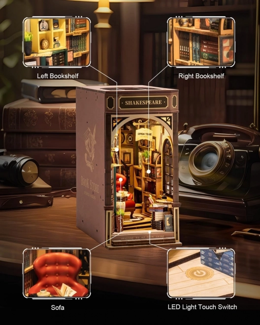RoboTime serre-livres de librairie