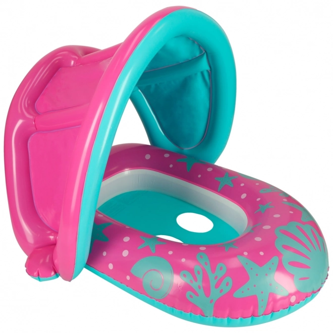 BESTWAY 34091 Bateau gonflable pour enfants avec siège et auvent rose 1-2 ans 18 kg