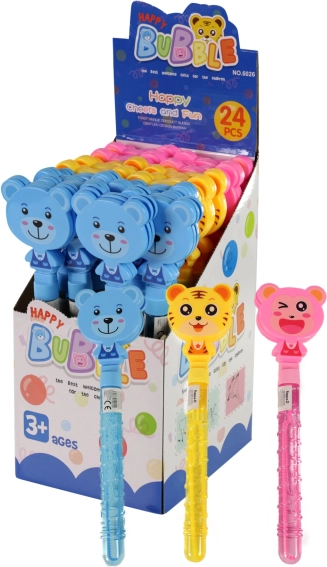 Souffleur de bulles claquant avec animaux, 55 ml