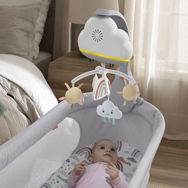Fisher-Price Mobile pour lit bébé - pluie arc-en-ciel