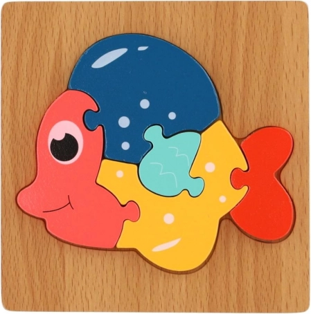 Puzzle en bois Animaux mixte d'espèces