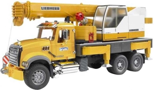 Bruder MACK Granite grue mobile LIEBHERR 1:16