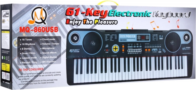 Connexion USB et MP3 + microphone inclus