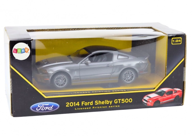 Ford Shelby GT500 à l'échelle 1:24 Unité motrice argentée