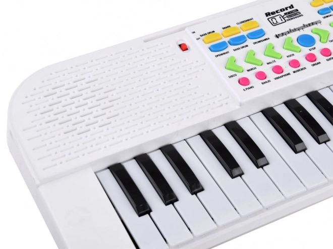 Instrument à clavier mini pour enfants avec microphone