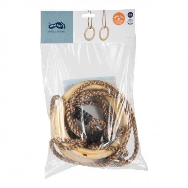 Petits Anneaux de Gymnastique en Bois Small Foot