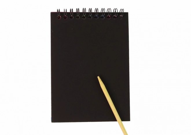 Carnet à gratter pour enfants bleu