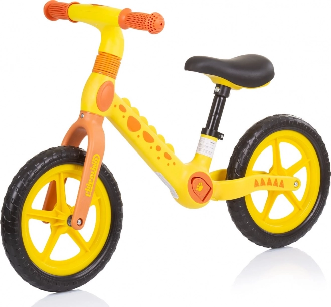 Draisienne Dino de Chipolino – jaune‑orange