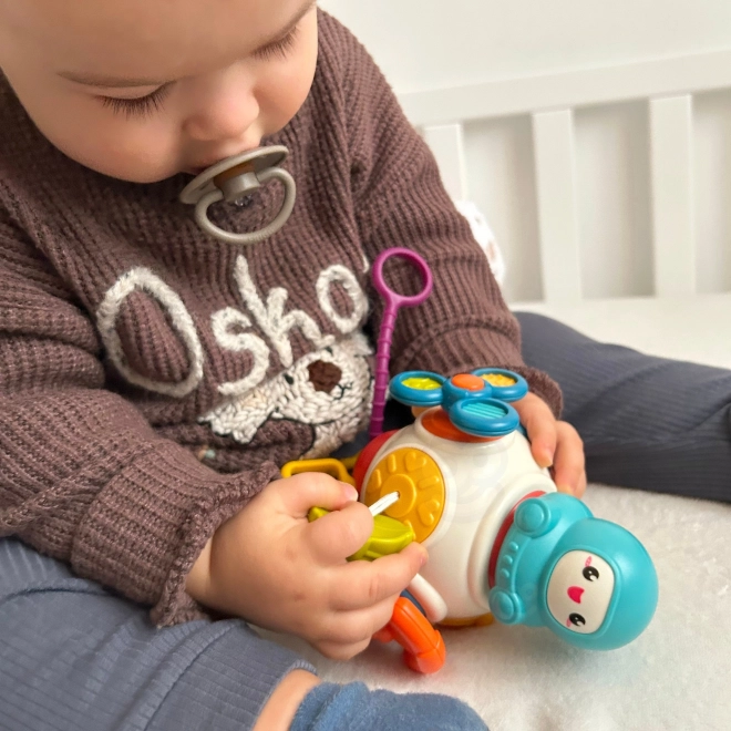 Cube sensoriel Montessori pour enfants à partir de 18 mois