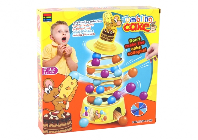 Jeu d'arcade Mouse Balls Slide Tower Balls