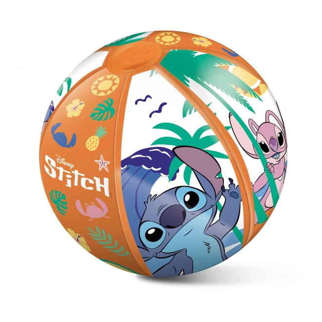 Balle gonflable avec motif Stitch 50 cm
