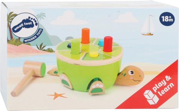 Astucieux effet pop-up et tortue mobile