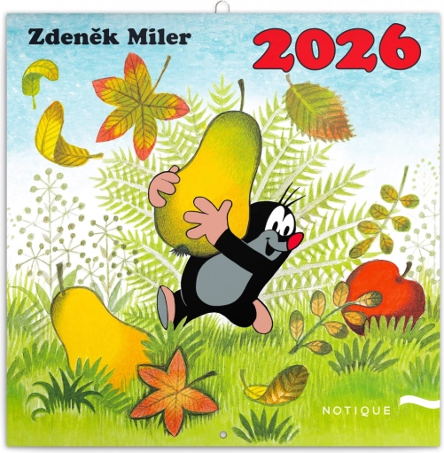 Calendrier de notes La Petite Taupe 2026
