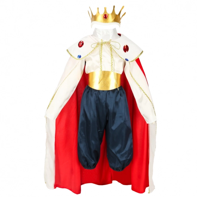 Costume de roi de carnaval taille M
