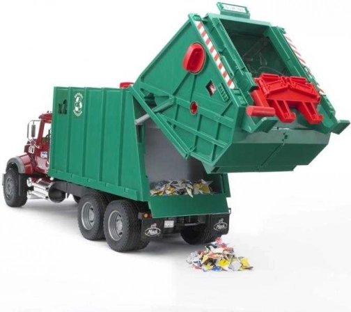 Élévateur et presse à déchets fonctionnels