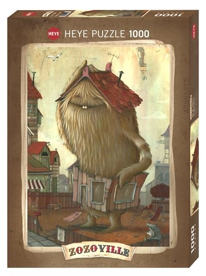 HEYE Puzzle Zozoville: Quartier 1000 pièces