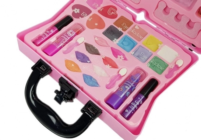Trousse de maquillage pour filles Ombres à paupières Vernis à ongles