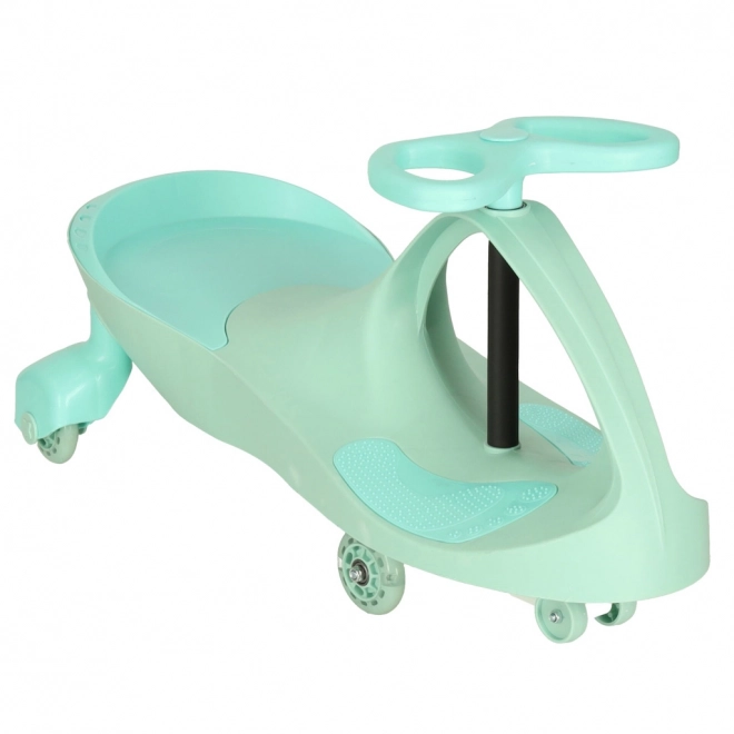 Véhicule gravitationnel pour enfant avec roues LED – Turquoise