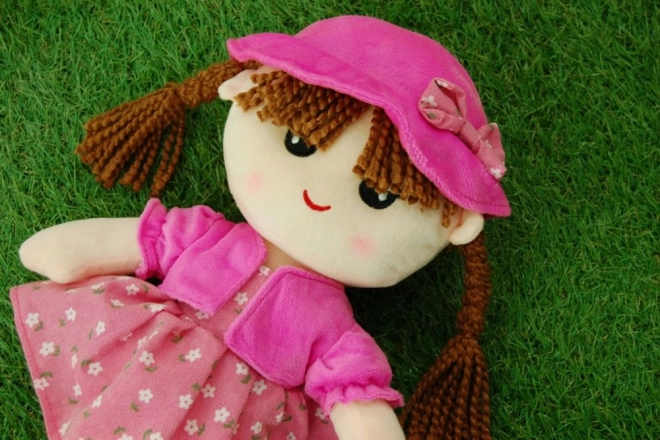 Poupée en tissu Amelia