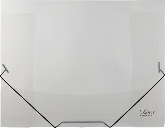 Chemise transparente avec élastique Lines