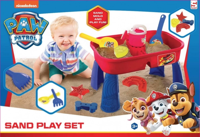Ensemble de jeux de sable et d'eau Patrul' Patrouille