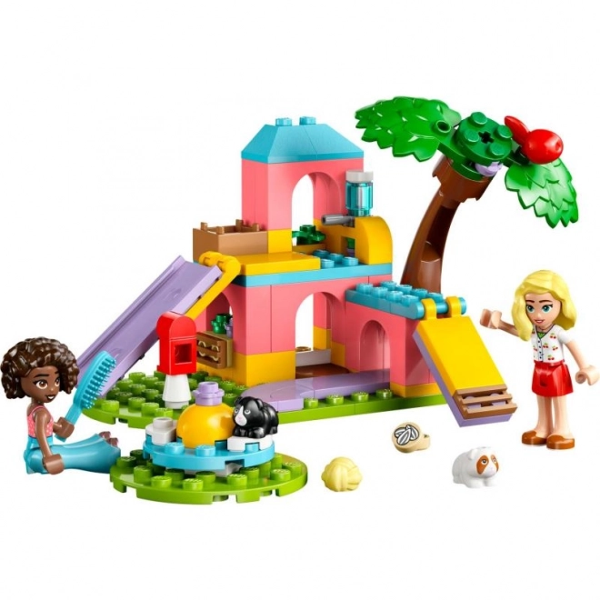 Lego Friends aire de jeu pour cochons d'Inde