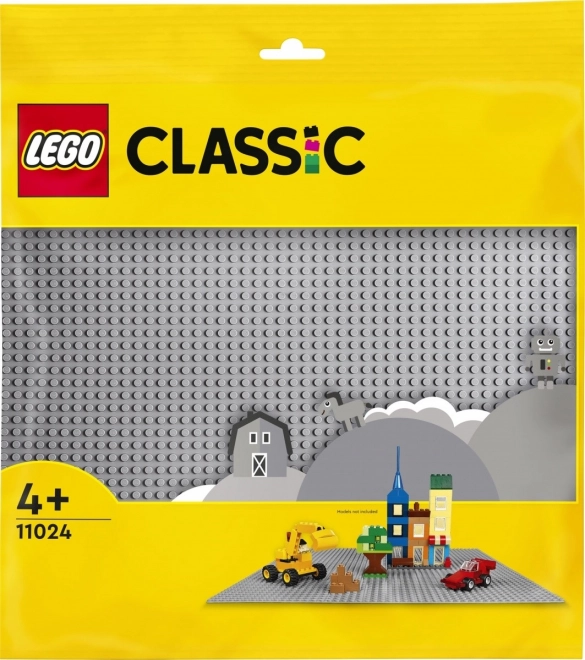 LEGO Classic 11024 Plaque de construction grise