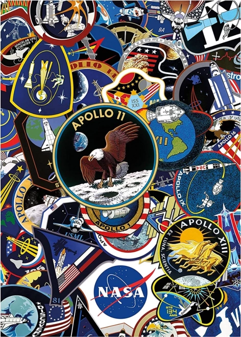 AQUARIUS Puzzle NASA Insignes de missions 1000 pièces