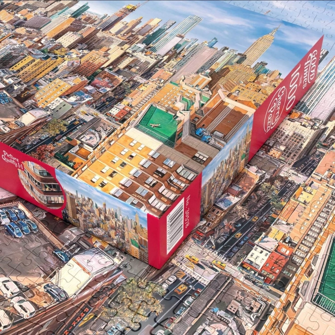 Puzzle Cherry Pazzi Dobrés Časy: New York 1000 pièces