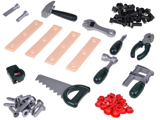 Ensemble d'outils pour enfants avec perceuse à piles
