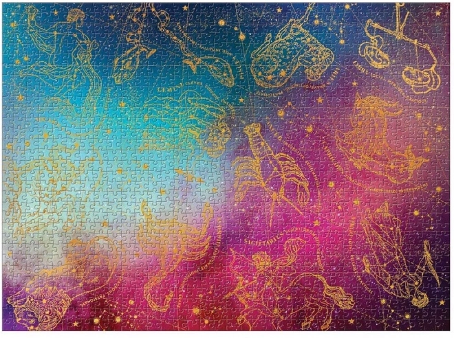 Galison puzzle Constellation du zodiaque 1000 pièces