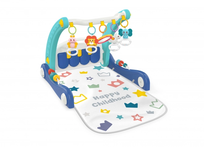Trotteur et tapis interactif 2 en 1