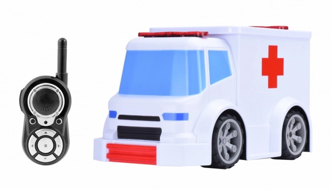 Ambulance RC avec commande vocale 1:24