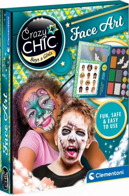 Crazy Chic - Kit de peinture faciale pour enfants