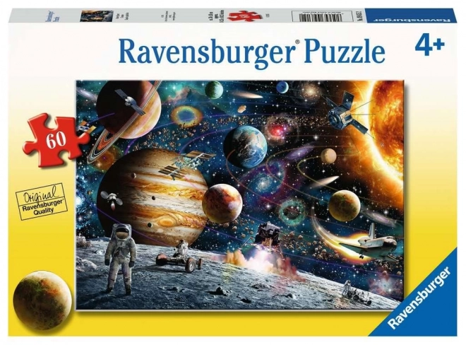 Puzzle Astronaute dans l'espace 60 pièces