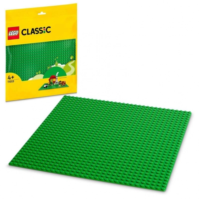 LEGO Classic Base verte pour fondations 32×32