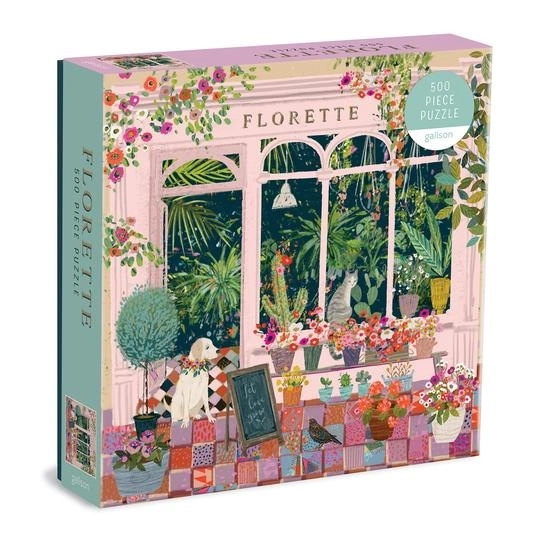 Puzzle Florette de Galison 500 pièces