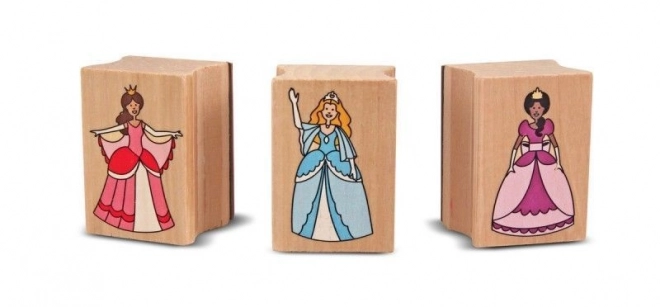 Ensemble de Tampons avec Princesses