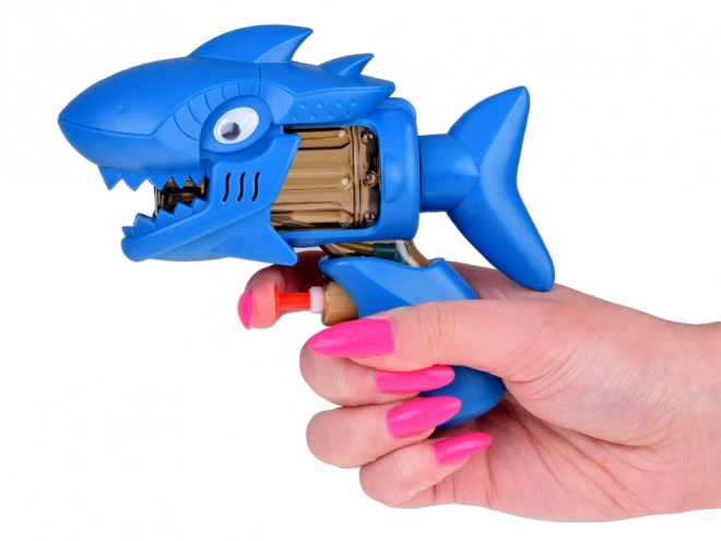 Pistolet à eau de poche Requin Bleu pour enfants