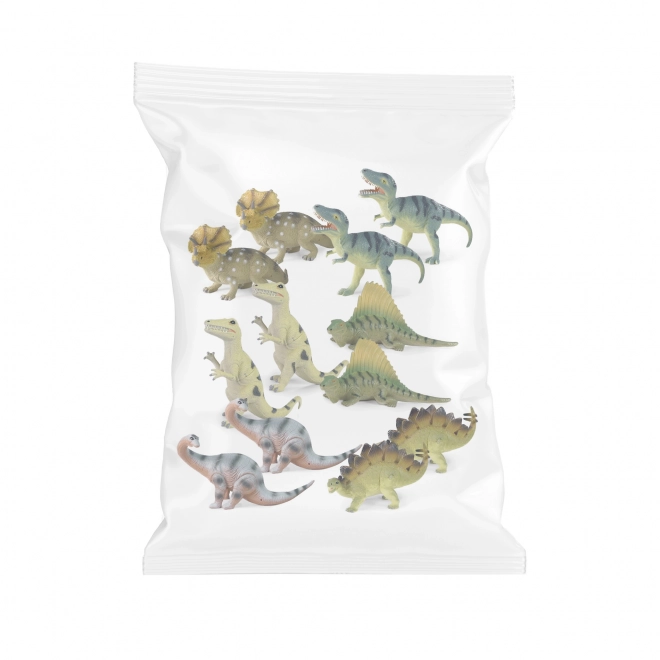 Dinosaures 6 types 20 - 23 cm
